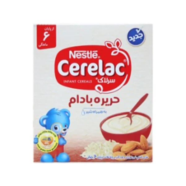 سرلاک حریره بادام به همراه شیر 10 عددی نستله