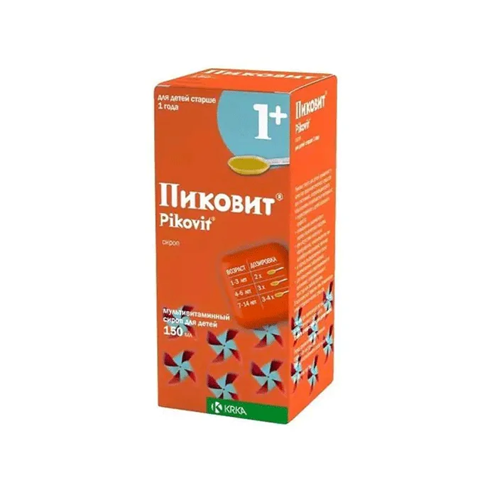 شربت مولتی ویتامین و اشتها آور پیکوویت