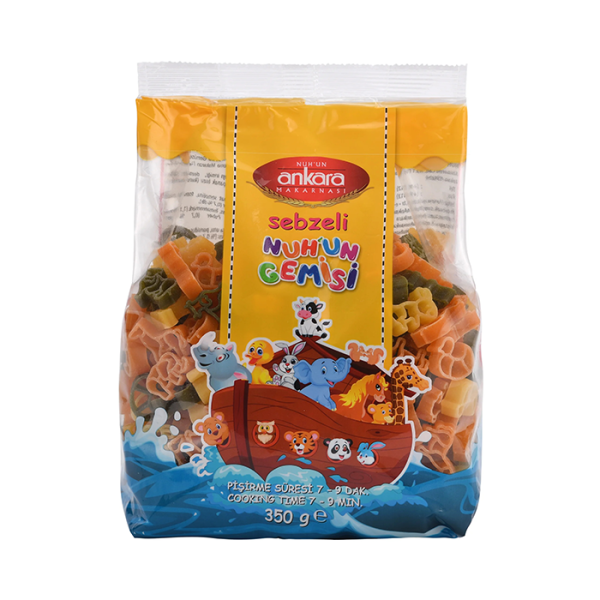 ماکارونی کودکانه سبزیجات