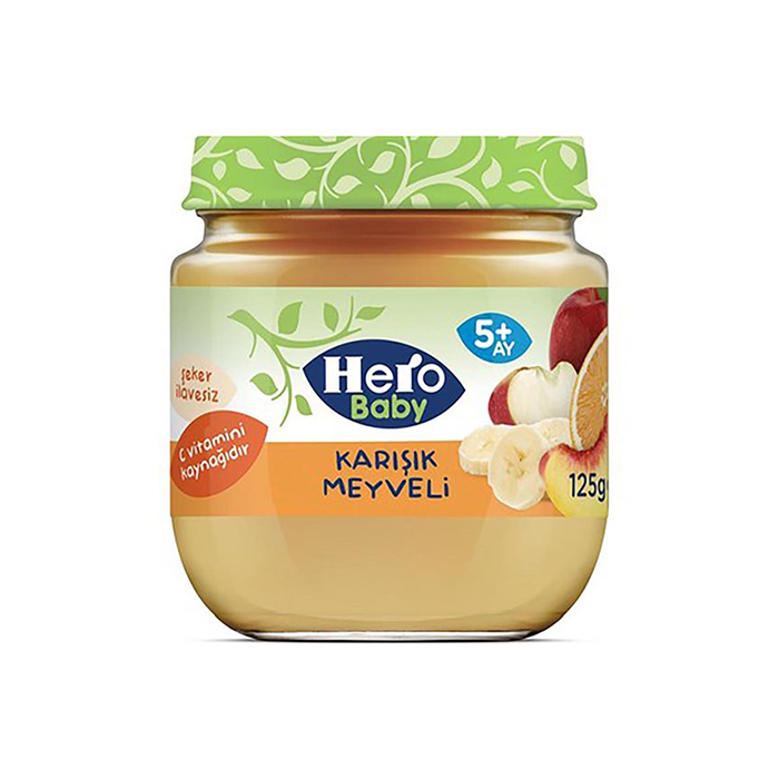 پوره میوه مخلوط میوه هرو بیبی