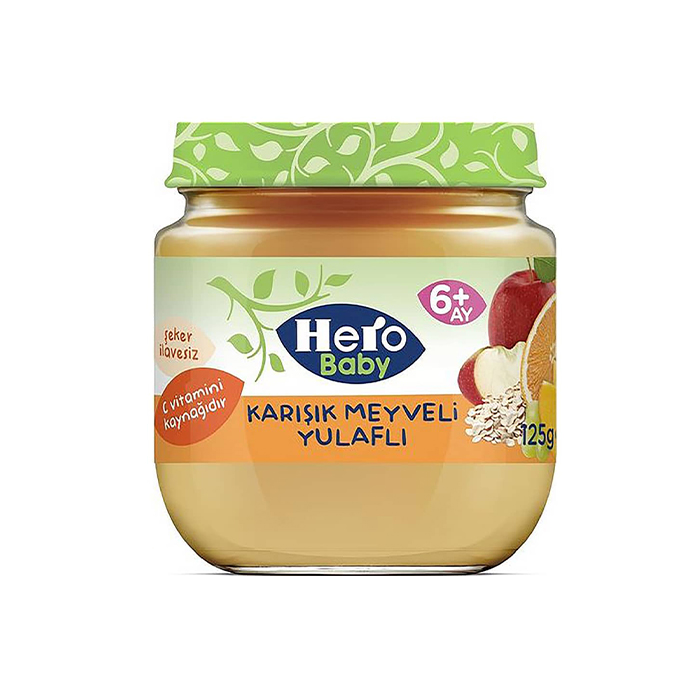 پوره مخلوط میوه و جودوسر هرو بیبی