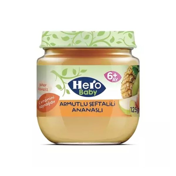 پوره آناناس، هلو و گلابی هرو بیبی