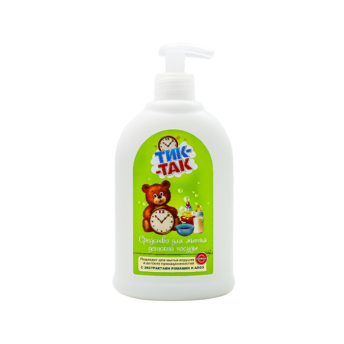 شوینده لوازم کودک تیک تاک حجم 470 میل