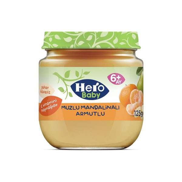 پوره گلابی، موز و نارنگی هرو بیبی